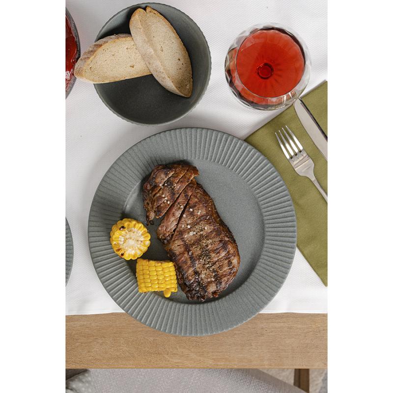 Набор обеденных тарелок soft ripples,  D27 см, 2 шт.