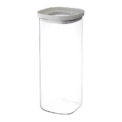 Банка для хранения стеклянная с крышкой, 2 л