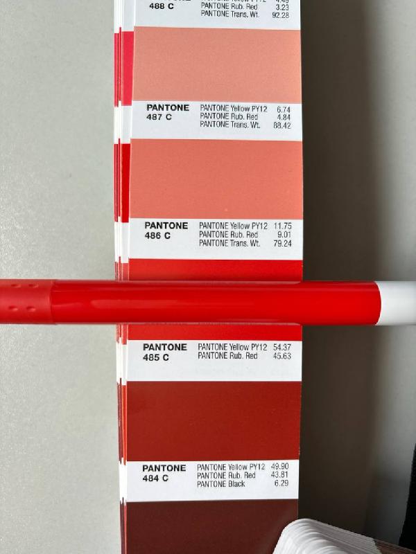 Ручка шариковая Alana Color, пластиковая