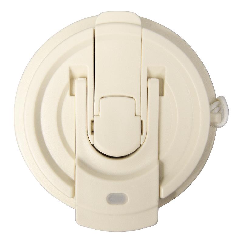 Термокружка Cosmostar металлическая, 550 мл, кремовая  в тубусе