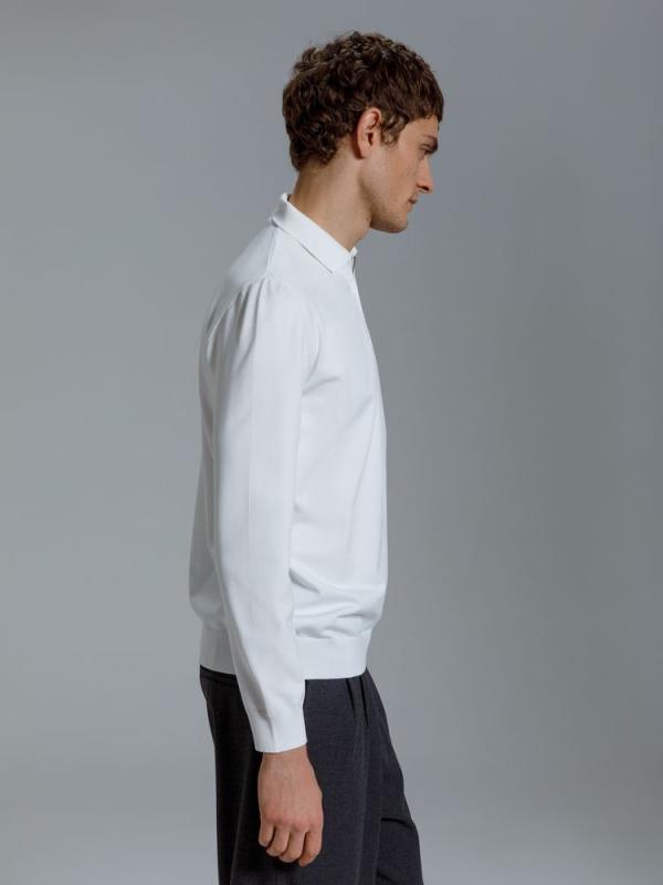 Рубашка поло мужская с длинным рукавом Terrazzo