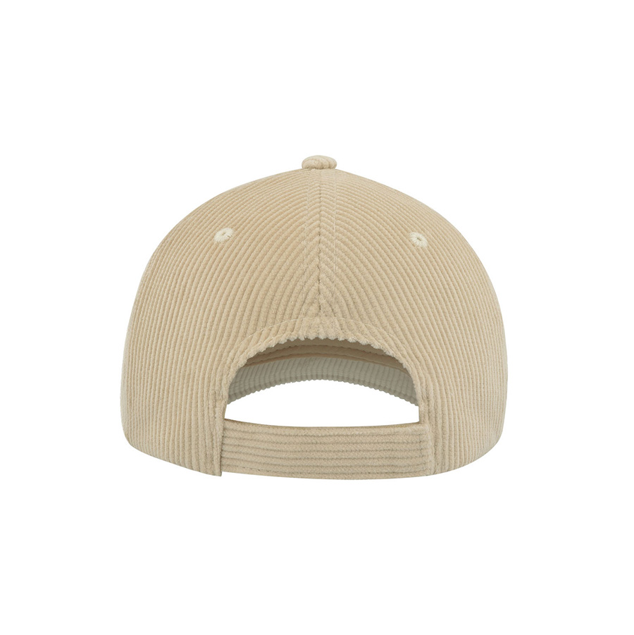 Бейсболка "CORDY-S", заст. на лип. 6 клин,  бежевый, 100% перераб. полиэстер, плотность 230 г/м2