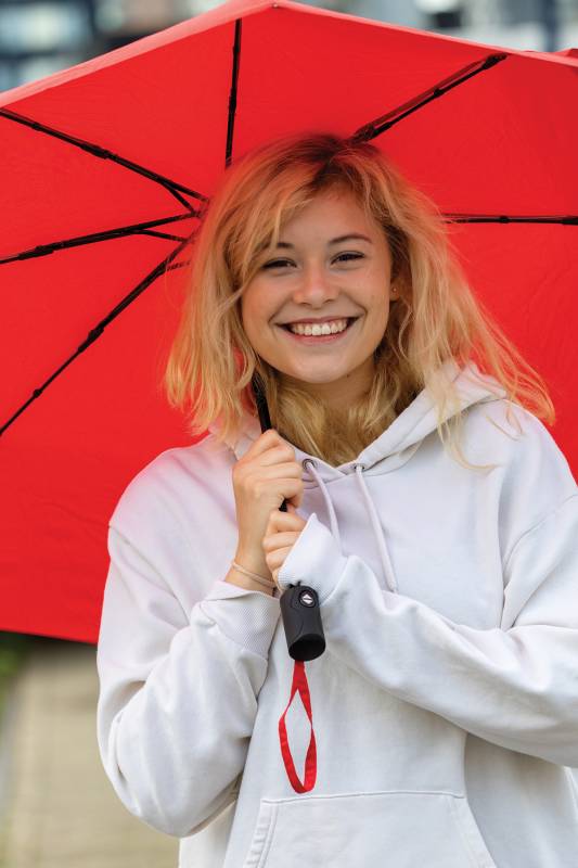 Плотный зонт-автомат Impact из RPET AWARE™, d94 см