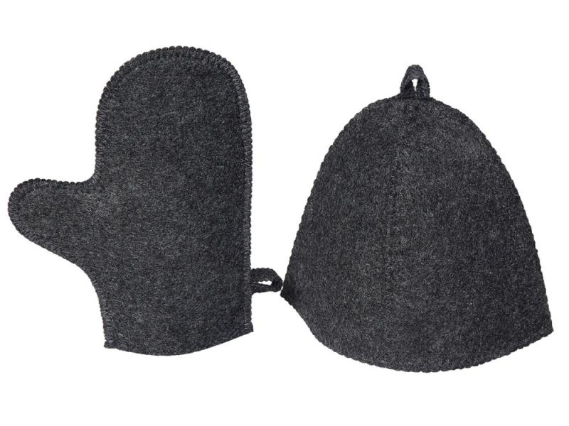 Банный набор из шапки и рукавицы Renew