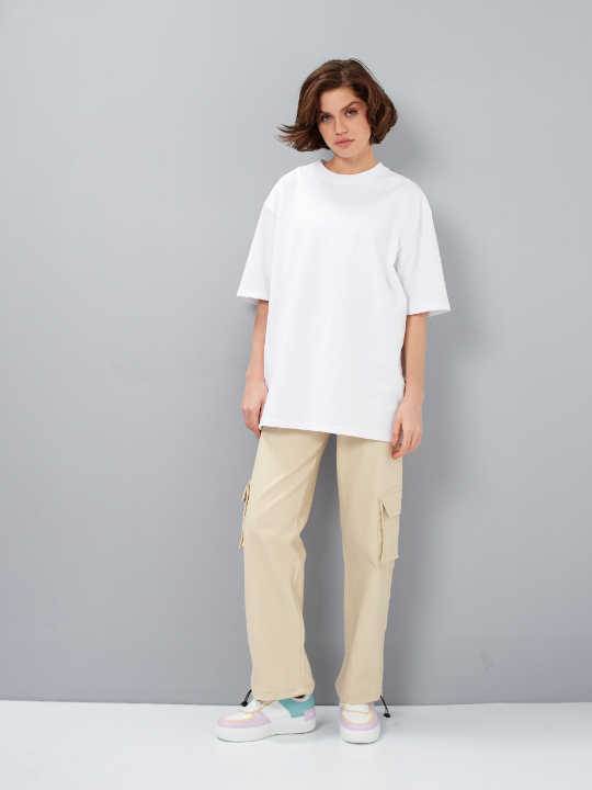 Футболка унисекс оверсайз STAN хлопок  240