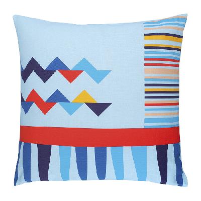 Подушка декоративная по мотивам нанайских орнаментов из коллекции cultural heritage, 45х45 см