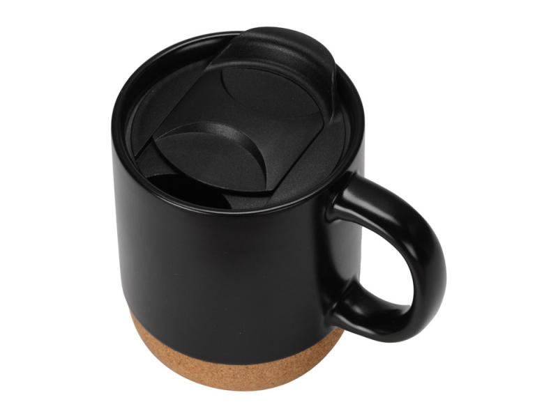 Кружка с пробковым дном и крышкой Denpasar