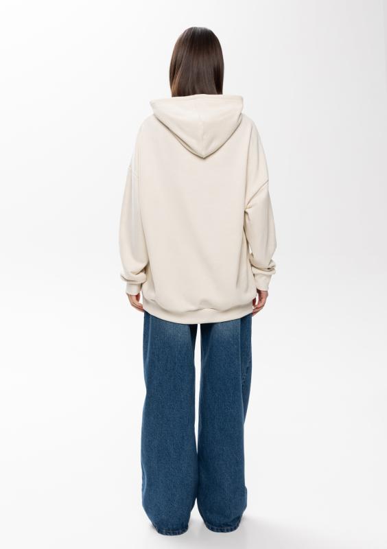 Худи унисекс STAN оверсайз футер без начёса 350