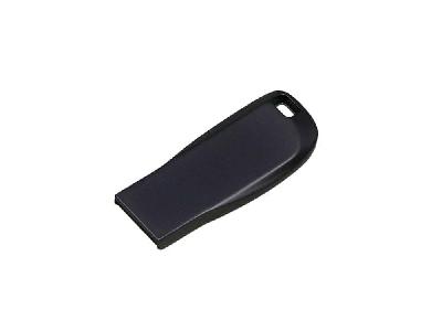 USB 2.0- флешка на 64 Гб компактная с мини чипом и овальным отверстием