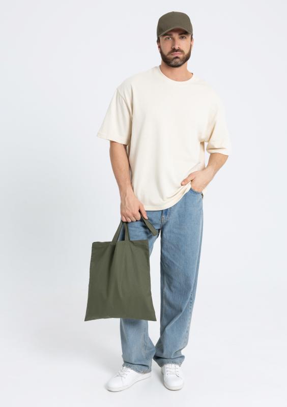 Сумка шопер STAN хлопок 38*42, 200,201, Оливковый Хаки (36)