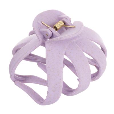 Заколкакраб для волос Dewal Beauty 1 шт уплиловая, большая