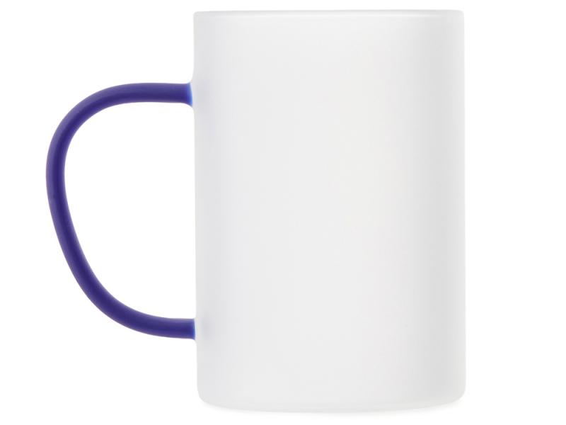 Стеклянная матовая кружка для сублимации Акцент