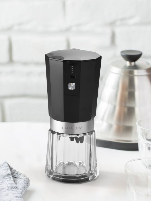 Мельница для кофе электрическая Circle Joy, прозрачный