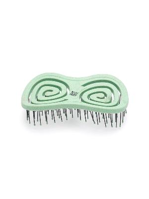 Щетка Dewal Beauty серия "Friendly", массажная, с нейлоновым штифтом, форма бабочка