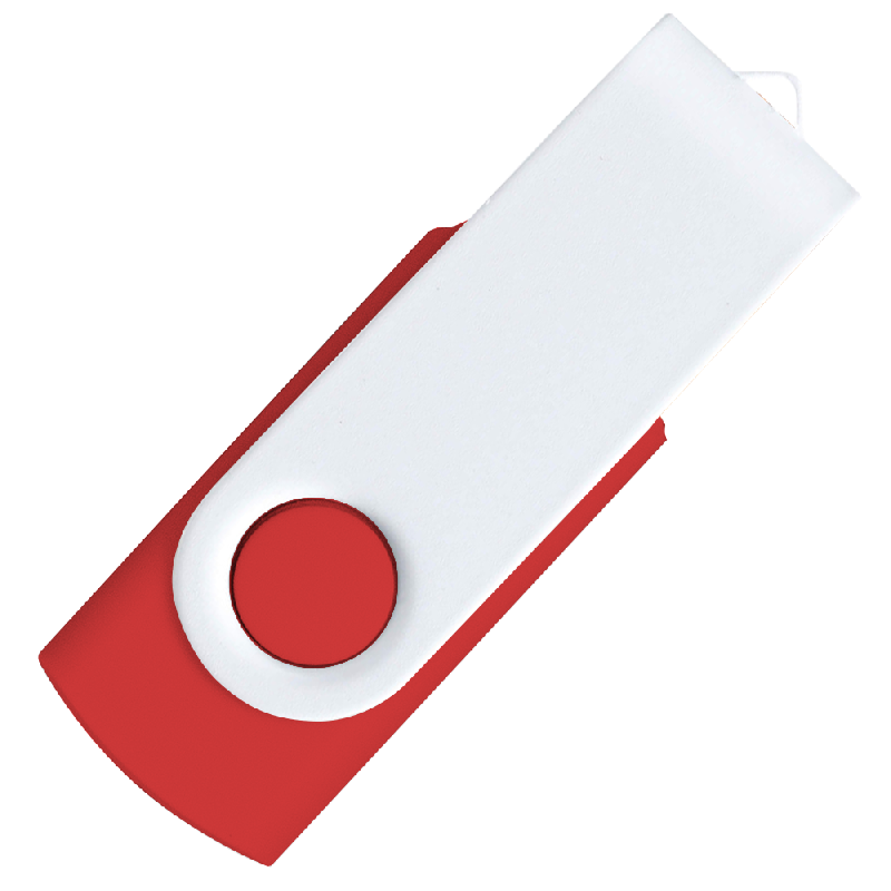 Флеш накопитель USB 2.0 Twister Сolor Mix 16GB, пластик Софт Тачметалл