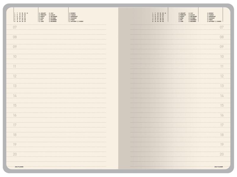 Ежедневник недатированный А5 Megapolis Velvet Flex