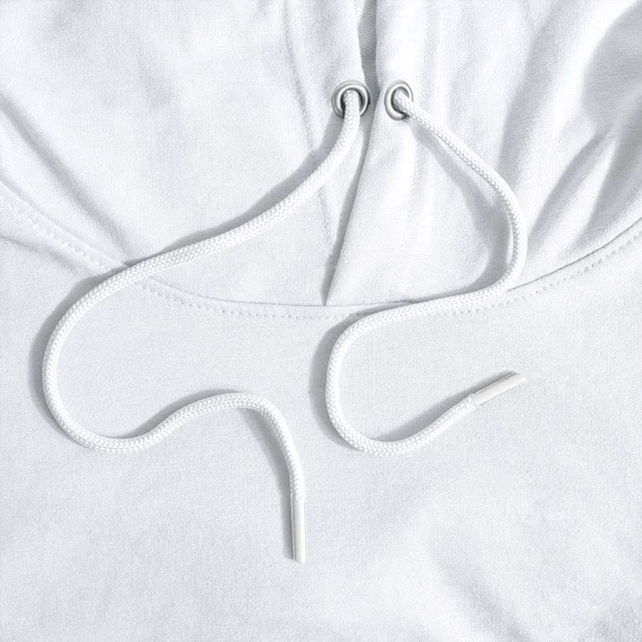 Толстовка мужская с капюшоном SELEN, белый, S, 50 % хлопок, 50% полиэстер, 260 г/м2