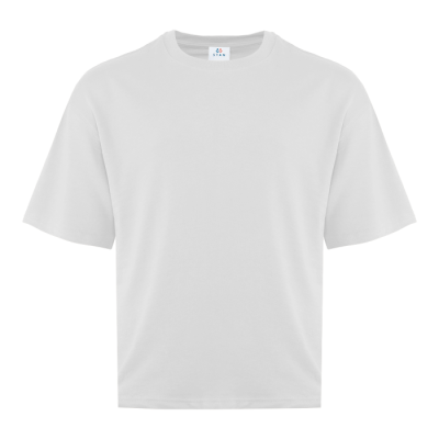 Футболка унисекс оверсайз STAN хлопок/полиэстер 260, 40, Белый (10)