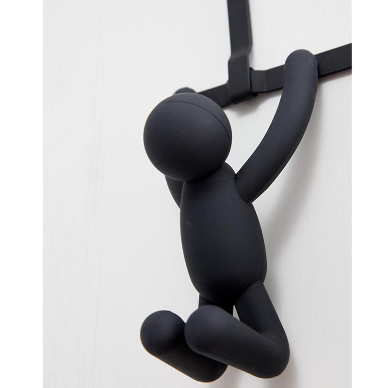 Вешалка надверная buddy, 21,6 см, 2 крючка