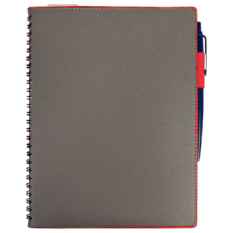 Ежедневник Flexy Verde Sivilia B5 на пружине, недатированный, в гибкой обложке