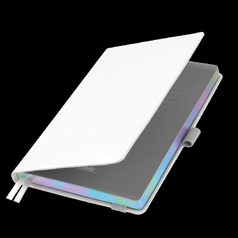 Ежедневник Galaxy недатированный, жесткая обложка, срез голограф. фольга