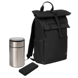 Подарочный набор Monte,  (термос, ЗУ, рюкзак)