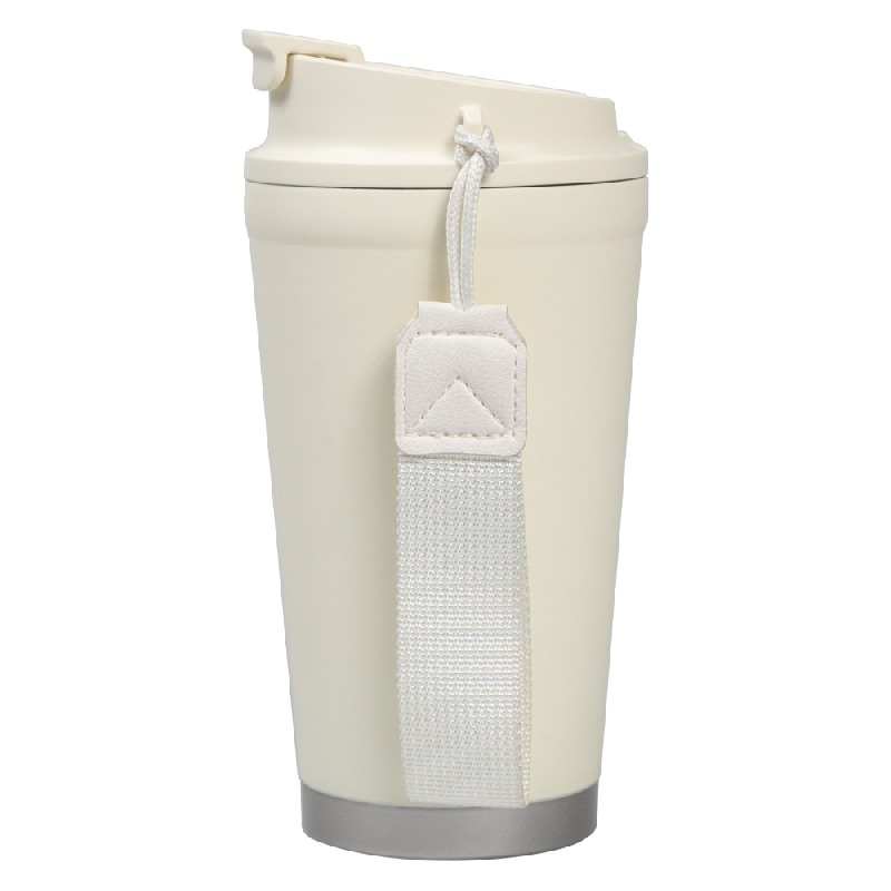 Термокружка Alba металлическая, 410 мл, кремовая