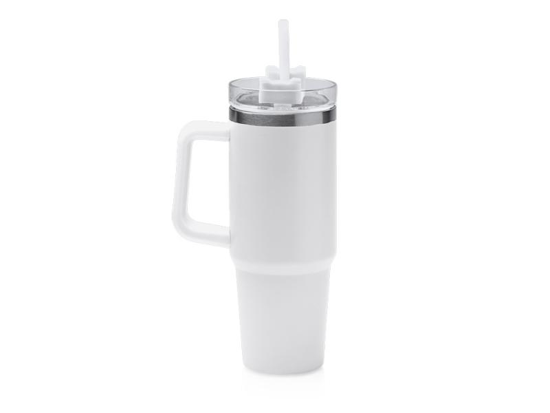Термокружка Крэнстон с трубочкой и поворотной крышкой, 850 мл