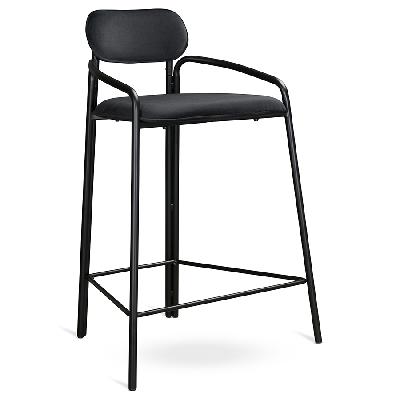 Стул полубарный ror, велюр