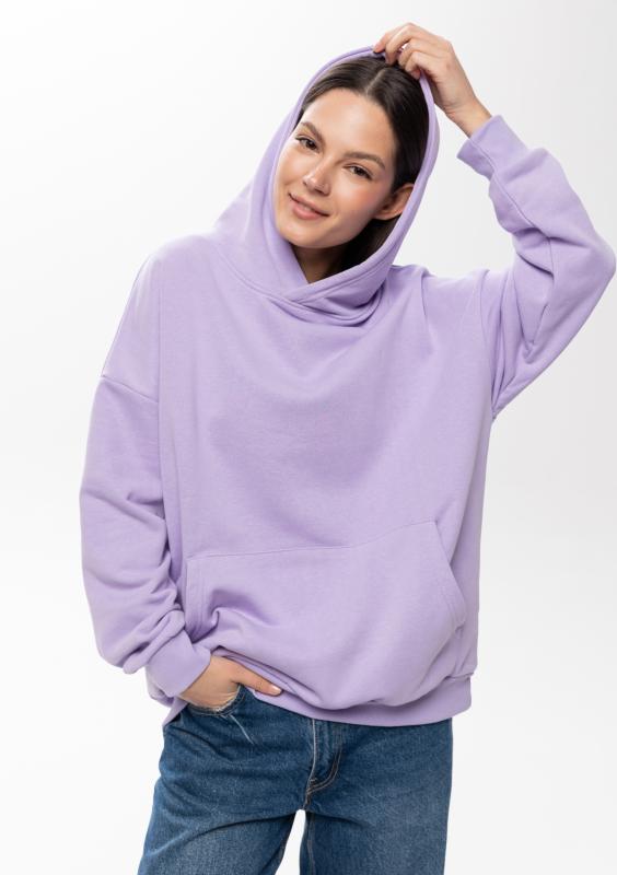 Худи унисекс STAN оверсайз футер без начёса 350