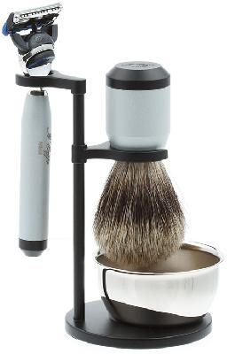 Бритвенный набор IL Ceppo: станок, помазок, чаша, подставка