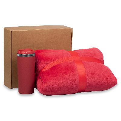 Набор подарочный Solution Duo (плед, термокружка)