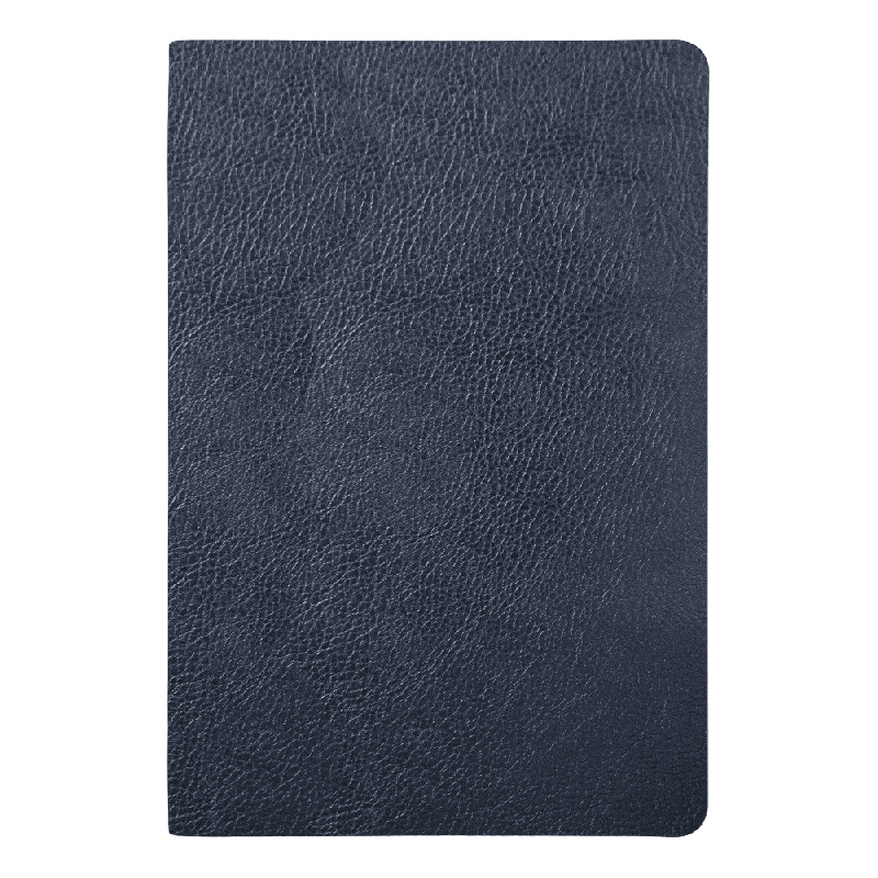 Ежедневник Flexy Columbus А5,  с серебристым срезом, недатированный, в гибкой обложке