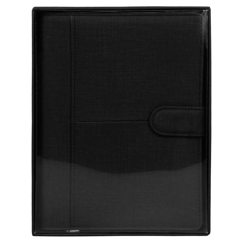 Ежедневник в суперобложке Country Business Canvas A5+, в подарочной коробке , недатированный, агнитным клапаном, в твердой обложке c поролоном