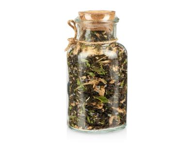 Чай черный с соком имбиря, лавандой и мятой, мини