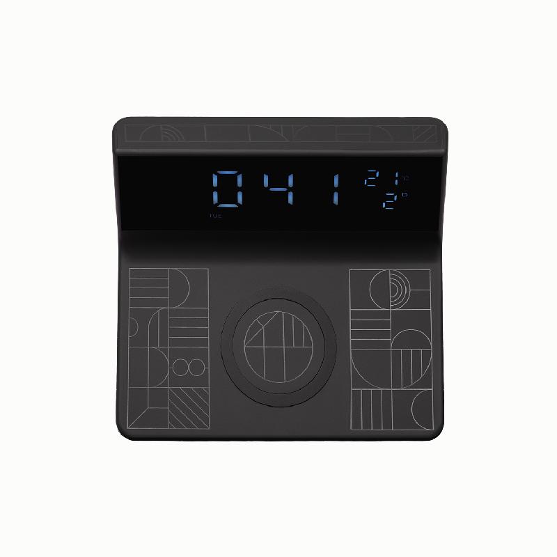 Зарядная станция с часами 15W Зенит (Zenith)