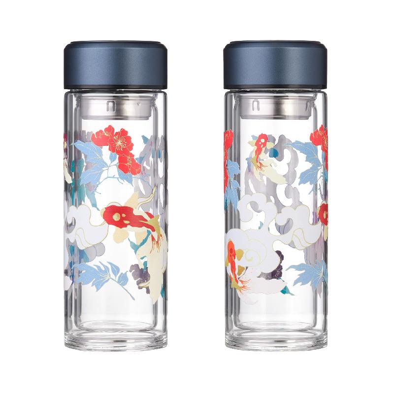 Бутылка стеклянная с двойными стенками Аравия (Aravia)