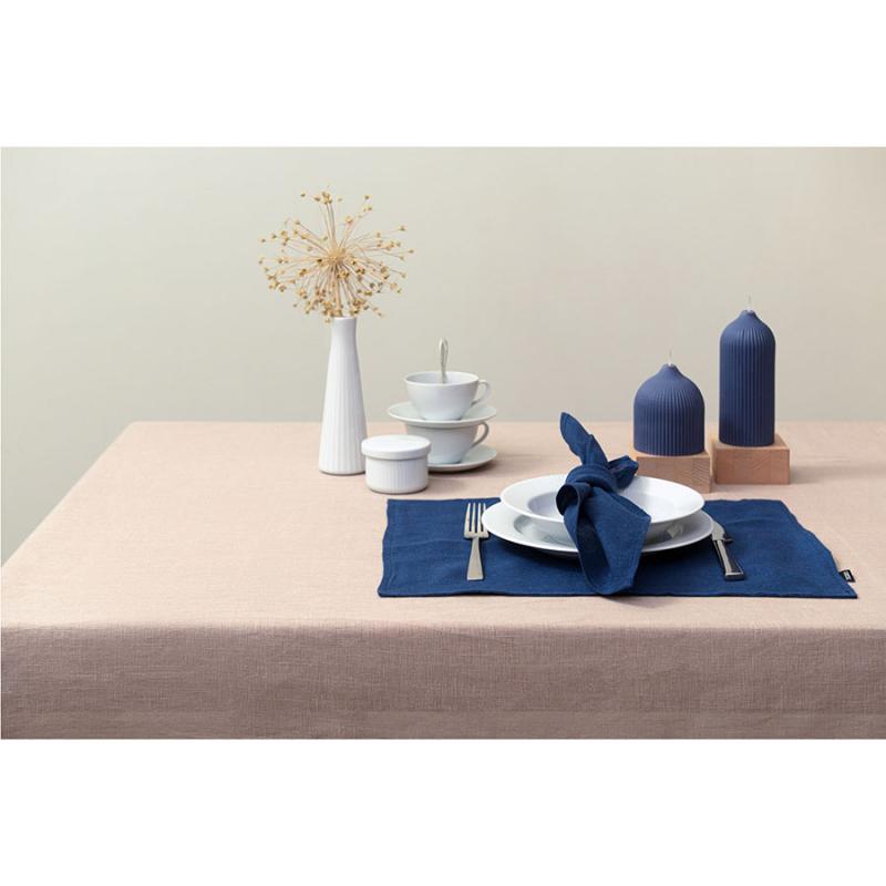 Салфетка под приборы из стираного льна  из коллекции essential, 35х45 см