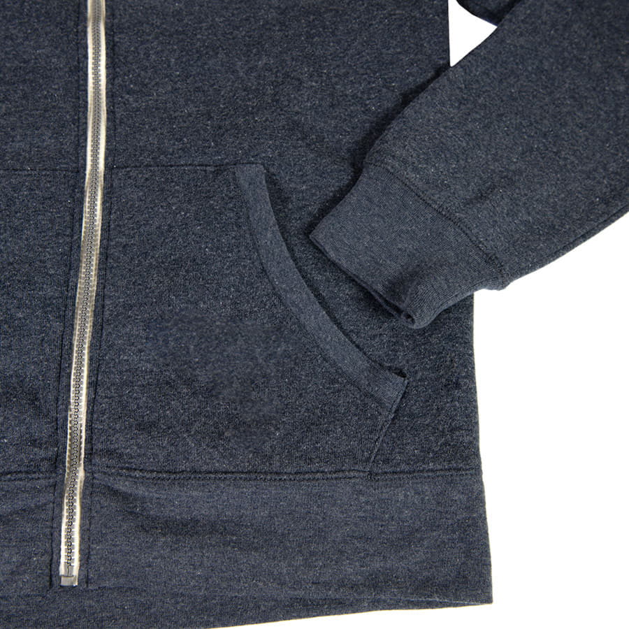 Толстовка женская "CIPRO Lady", серый меланж, S, 65% полиэстер, 35% хлопок, 265 г/м2