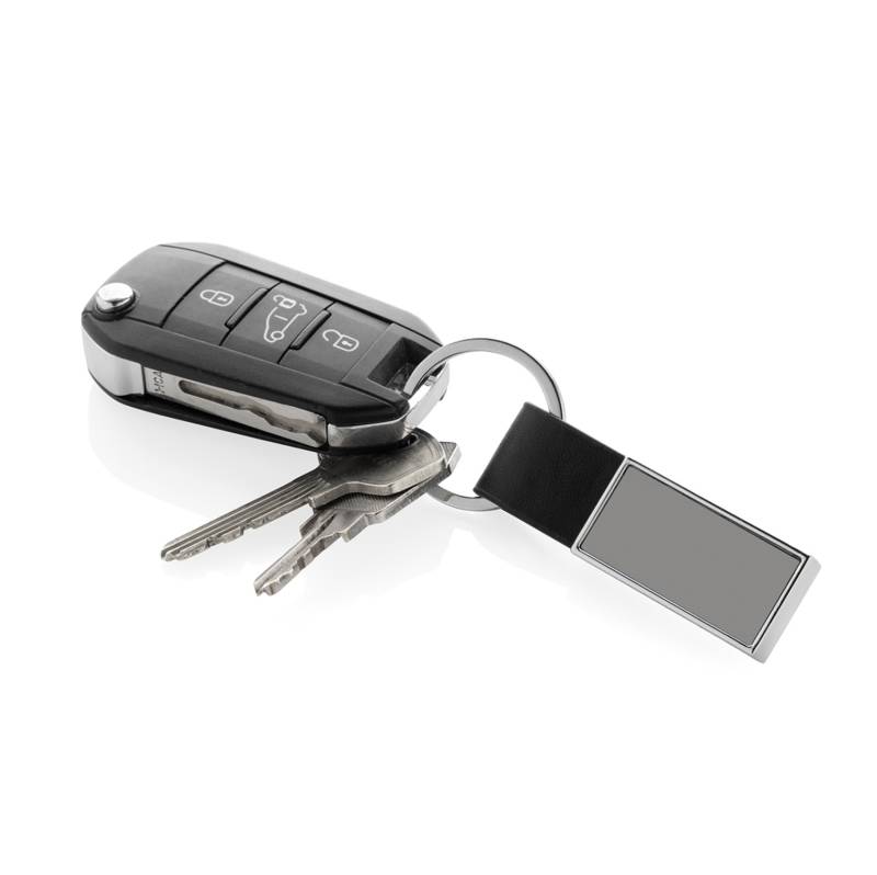 Брелок Luxury из полиуретана и переработанного цинка RCS