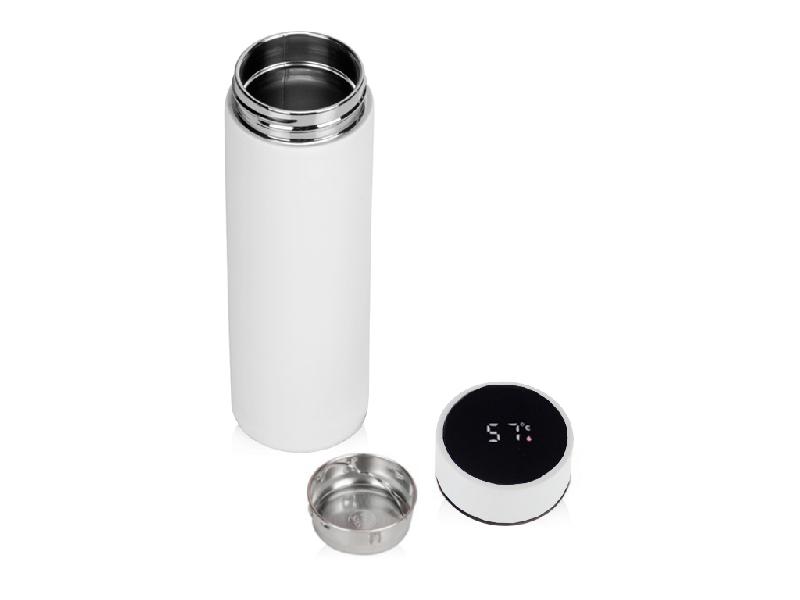 Термос вакуумный стальной Urban двухстеночный едной изоляцией 450 мл, крышка с дисплеем