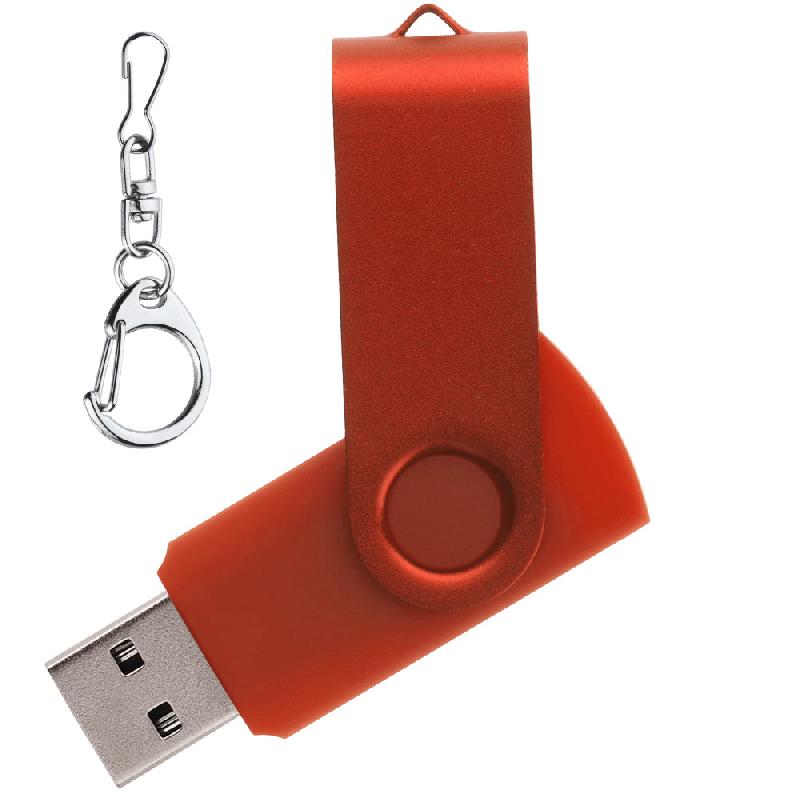 Флеш накопитель USB 2.0 Twister 16GB, пластик Софт Тачметалл