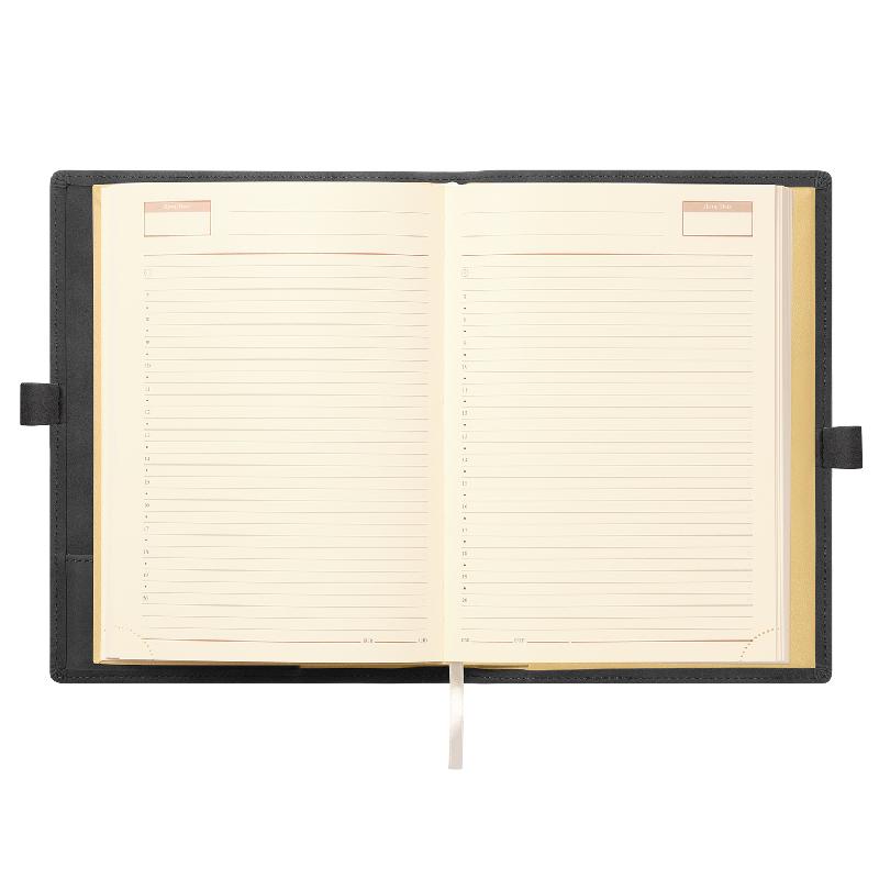 Ежедневник-портфолио Clip NEO недатированный в подарочной коробке,  (в комплекте ручка Tesoro )