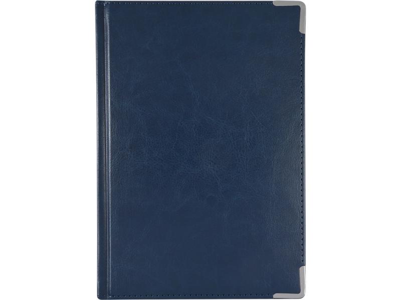 Ежедневник недатированный А5 Sidney Nebraska с серебряным срезом и уголками