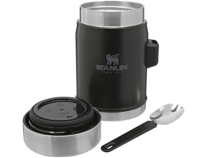 Банка для еды с ложкой-вилкой Stanley Legendary, 400 мл