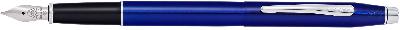 Перьевая ручка Cross Classic Century Translucent Blue Lacquer,  ярко, перо  , тонкое