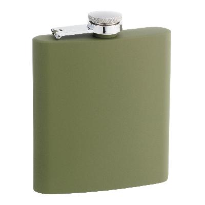 Фляга SQuire 0,18 л, прорезиненное покрытие