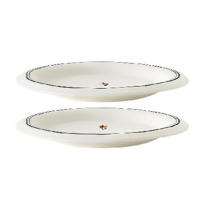 Набор тарелок plush, little petals, D21, 2 шт.