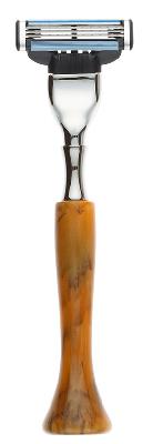 Станок для бритья IL Ceppo, MACH3, каучуковая смола, рукоять   , имитация мрамора