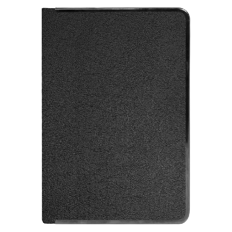 Ежедневник Alfa Techno Soft A5, недатированный, в твердой обложке еталлическим элементом